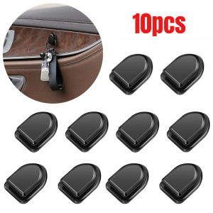 10pcs Mini Car Hooks Interior Storage Holder for USB Cable Headphone Key Self-Adhesive Dashboard Wall Hanging Hook Auto Accessories