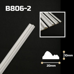 List Plafon Wall Moulding PVC Dinding Molding List Border Desain Modern Mudah Instal Anti Air Anti Rayap