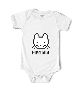 FOXNDUX Pixelate Animal Baby Romper Cotton Cute P2