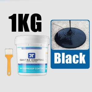 JIANTAI Grey/Transparent/White/Black/Blue Super Waterproof Glue Repair Roof 300g/1kg Asphalt Water Proofing For Leakage RepairWater Proofing Paint For ConcreteCement Crack WallRoofLeaksSwimming PoolsFish Ponds