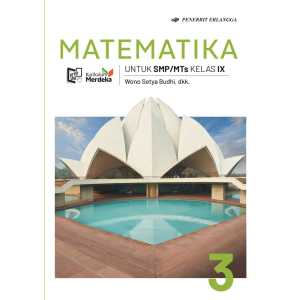 Ori Buku Matematika Kelas 9 SMP Kurikulum Merderka Penerbit Erlangga