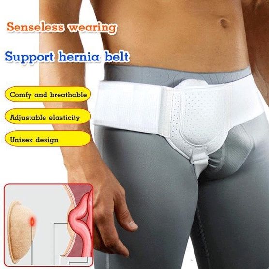 GIIKING Hernia Belt Inguinal Hernia Support Truss Man Health Care