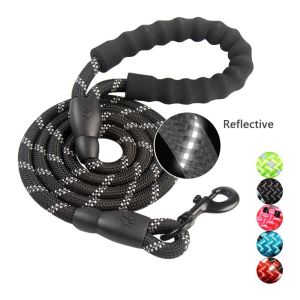 Large Dog Leash Adjustable Reflective&Breathable Dog Leads Collar For Medium Large Dog Harness
