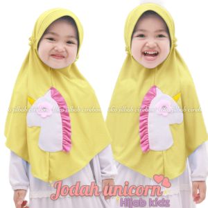 Jilbab Instan Anak Instan Terbaru Jodah Unicorn 3-6 Tahun / Jilbab Anak Sekolah / Jilbab Anak TK Perempuan / Jilbab Anak Jersey / Jilbab Anak Murah