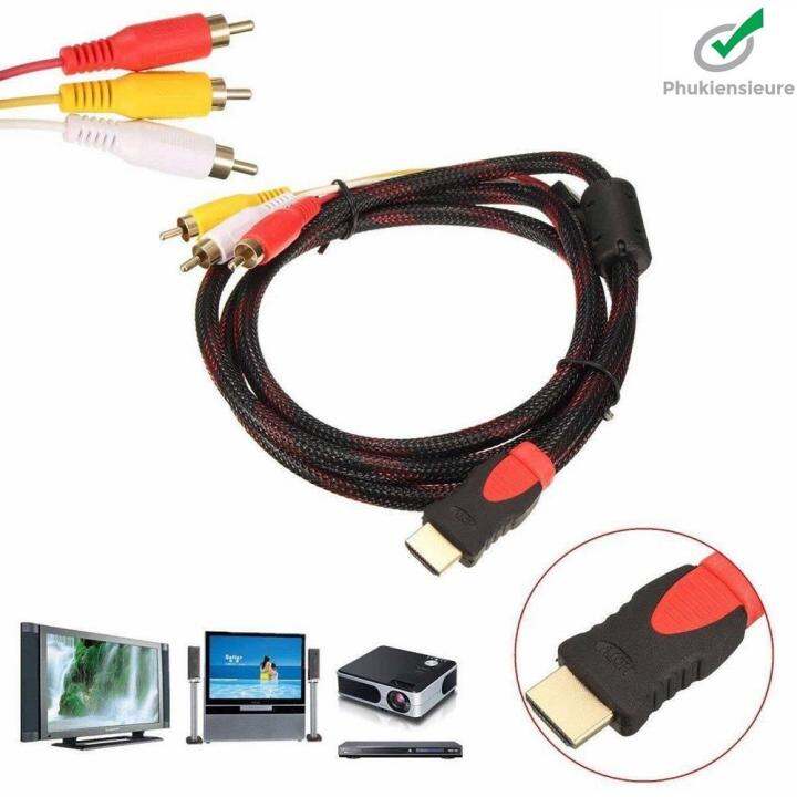 Cáp chuyển đổi HDMI sang AV (Video và Audio)