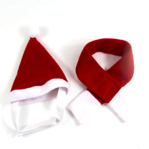 Vật nuôi trang phục giáng sinh CAPE với hat Santa Claus Áo choàng cho mèo và chó nhỏ ít mũ trùm đầu đỏ để đi xe đạp CAPE quần áo quần áo thú cưng