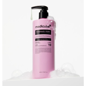 MEDICUBE Rosemary PDRN shampoo 400ml loss improve hair quality nourish scalp