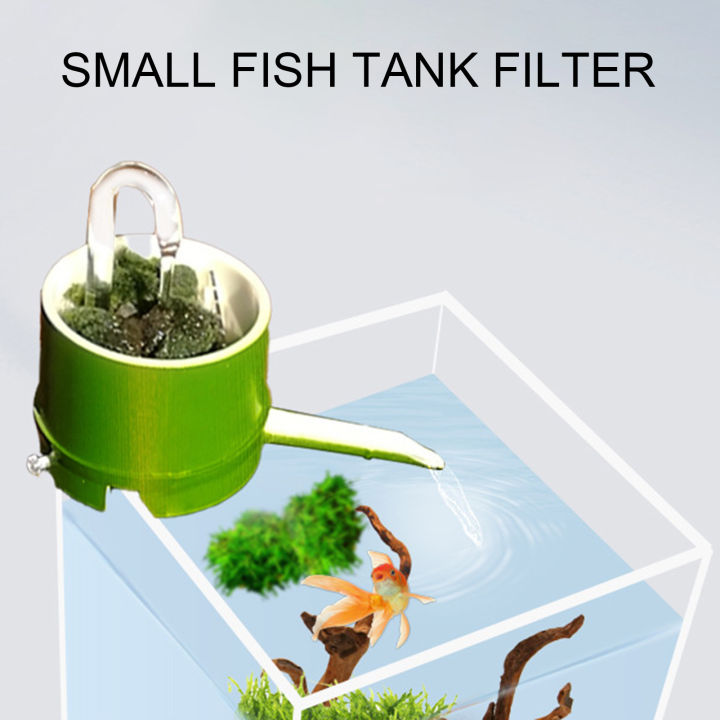 Pet country In Aquarium Filter Box Bamboo Tube Type Filter