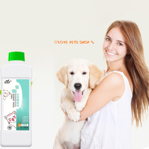 Nước khử trùng khử khuẩn và mùi hôi Chó Mèo hương nước hoa chai 1 Lít (mẫu mới) - Love Pets Shop