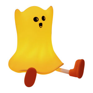 LED Pumpkin Night Light Cartoon Design Portable USB Rechargeable Kids Night Lamp for Bedroom