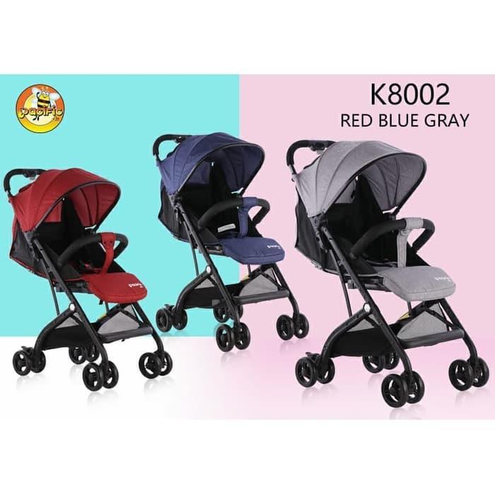 Stroller Pacific K8002 Cabin Size Ringan One Hand Fold Newborn 6thn 35kg Kuat Simple Murah Stroller Bayi Kereta Dorong Lazada Indonesia