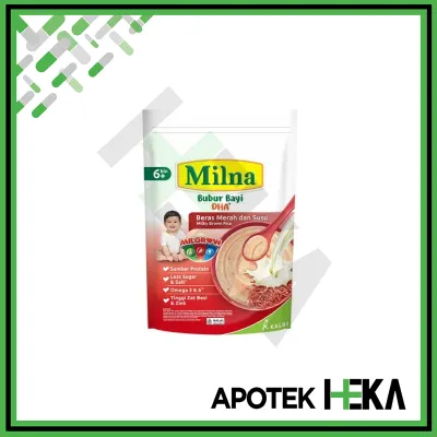 Milna Bubur Bayi Reguler 6+/8+ - Makanan Pendamping ASI 6 dan 8 Bulan