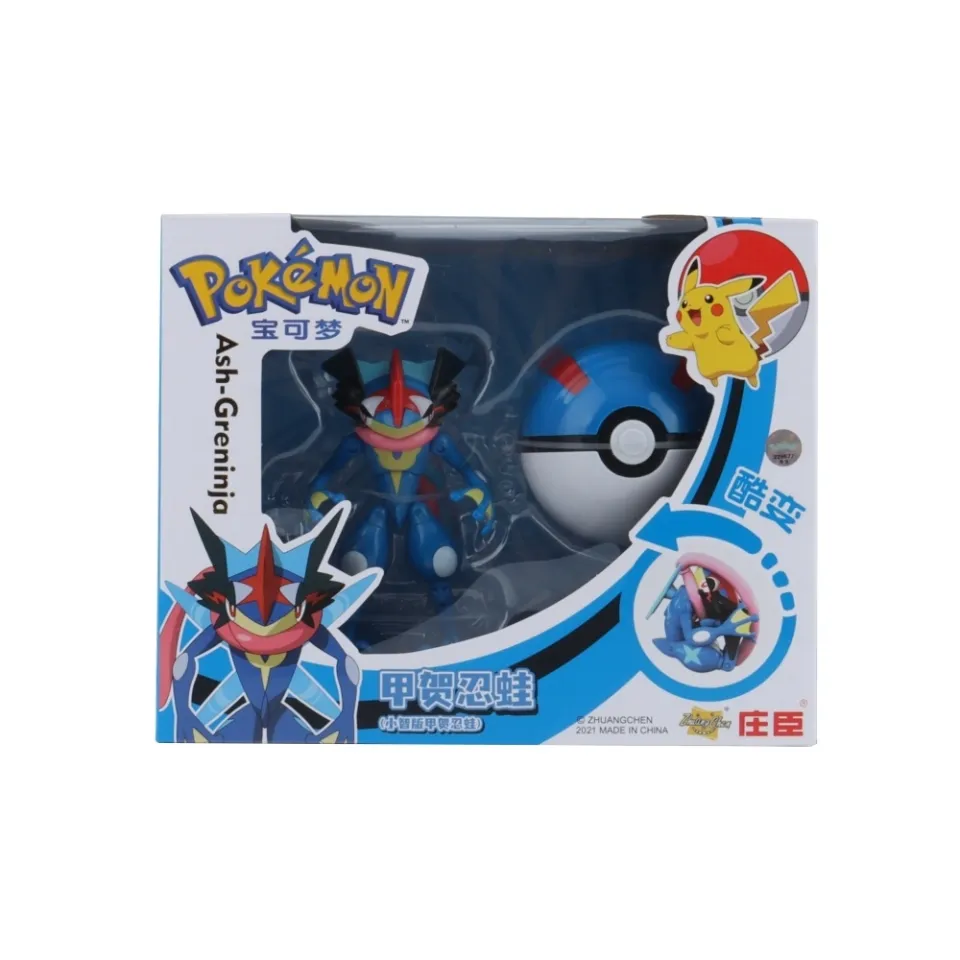 Pokemon ash sale greninja action figure