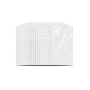 MLADEN 10/20/50pcs Plastik Baju Gantung Cloth Cover Plastic Dust Cover Clothes High Quality Transparent Reusable