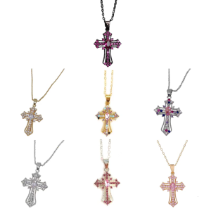 Thanh lịch vượt qua Vòng cổ quyến rũ mạnh mẽ Mặt dây chuyền hợp kim Comfort phù hợp với độ dài có thể điều chỉnh chuỗi cho trang phục hàng ngày