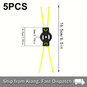 Simple Straw Rope/No-Disassembly Wear-Resistant/Universal Grass Rope Cutter Trimmer Head/Efficient Nylon Cutting