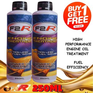 F2R Engine Treatment (BUNDLE 2PCS 250ml) for Gas & Diesel Gear Protector Anti Friction Performance Saving Fuel