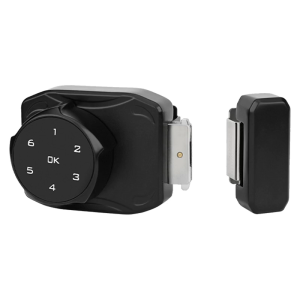 Electric Passwords Glass Door Lock Zinc Alloy Cabinet Door Passwords Lock Keyless Glass Door Latches Easy to Install