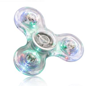 Fidget Spinner Led Fidget Hand Spinner Led Lights Colorful Beyblade Hand Top Gyroscope Spinners Glowing Fidget Spinner