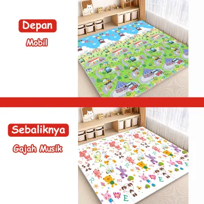 Karpet Playmate Lipat Anak 180x200 10mm/Karpet Anak/Karpet Main Anak/Karpet Lantai Bayi/Playmate Bayi/Alas Lantai