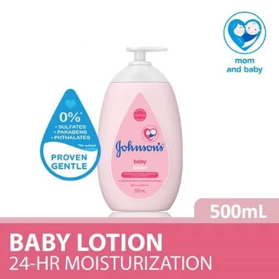 Johnsons Baby Lotion / Bedtime Lotion / Milk + Rice Lotion / Milk + Oats Lotion (500ml)