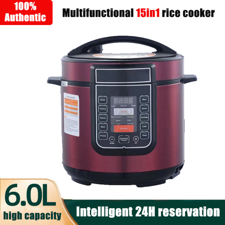 Electric Pressure Cooker 15in1 Multifunctional Smart Pressure Cooker ...