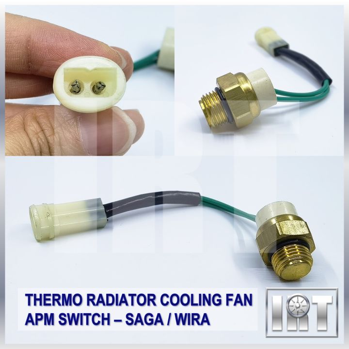 Switch Radiator Wira Wira Saga Iswara APM Switch Radiator Fan Cooling Thermo Temp Suis ...