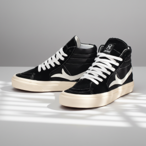 ERONS - SKATE HIGH OG BLACK WHITE | SEPATU CASUAL | SEPATU SEKOLAH KAMPUS KERJA