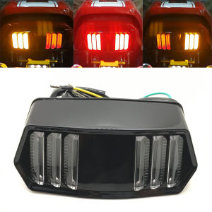 1PC Motorcycle Rear Light LED Tail Lamp Motorbike Integrated Turn Signal Indicator For Honda Grom MSX 125 CBR650F CTX700N CTX700