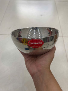 Tô Inox 304 Cao Cấp 2 Lớp Cách Nhiệt Size 15cm- Hàng Việt Nam Sản Xuất
