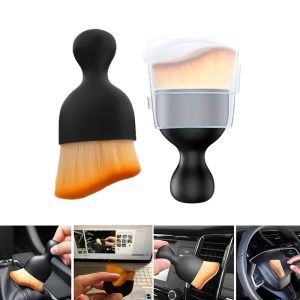 Bàn chải lau bụi đa chức năng Bàn chải làm sạch nội thất ô tô Lỗ thông hơi Điều hòa nội thất kẽ hở -NIEVE