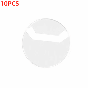 CHUAN 10pcs/Set Tròn 63/83mm Ốp bảo vệ huy hiệu CPP Mở phía sau Vỏ bảo vệ huy hiệu Chống bụi trong suốt. Giá đỡ huy hiệu anime Dành cho hộp đựng huy hiệu 58/75mm