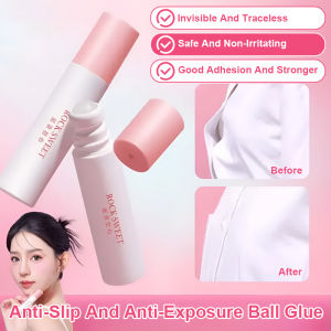 💥Non-irritating non-slip ball glue light-proof glue invisible sustainable safe and non-irritating moist peach scent clear ball glue non-slip glue has better adhesion and stronger adhesion no stimulation.