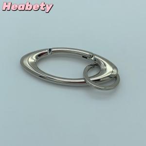 Heabety Zinc Alloy Keychain Oval Multifunctional Mountaineering Keychain Accessories