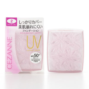 Phấn phủ Cezanne Ultra Cover UV Pact lâu trôi chống thấm nước SPF 50+ PA++++ Nhật Bản 11g