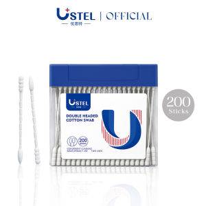Ustel Official | Dual Tip Cosmetic Cotton Swab 200 Sticks