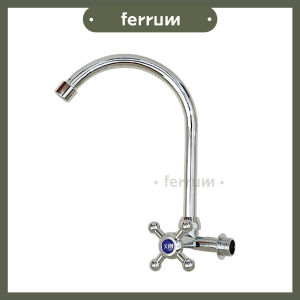 [ FERRUM ] Kran Cuci Piring Keran Dapur Keran Angsa Kran Sink 117-X3 Anti Karat Kemudi