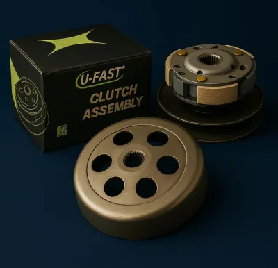 CHARLENE U-FAST CLUTCH ASSEMBLY / CLUTCH ASSY FOR MIO / BEAT/ CKICK/ SKYDRIVCE/ NMAX / AEROX / PCX MOTORCYLE