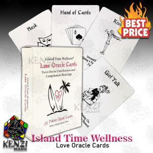Kartu Love Oracle - Island Time Wellness ( Pink )