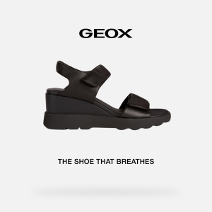 GEOX Womens Spherica Mid-Heel Sandals