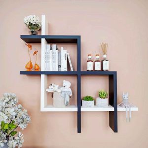 Rak Dinding Kayu Tempel Tembok Minimalis Ambalan Dekorasi Hiasan Dinding Rumah Ruang Tamu Aesthetic Floating Shelves Shabby VIntage Serbaguna