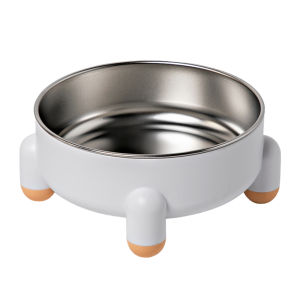 HamshMoc Stainless Steel Pet Feeding Bowl Detachable Cat Bowls Large Capacity Dog Feeder No-Spill Easy to Clean for Cats Puppy Dog