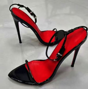 [Free Shipping] Versatile With Skirts These Pointed-Toe Stiletto-Heeled Single-Strap High-Heeled Sandals Are Perfect For Photoshoots Model Runway Shows And Everyday Wear