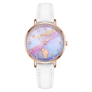 (With Box/33mm)100% Authentic Sanrio Hello Kitty Watch for Kids Girls Quartz Watch Melody Waterproof Shockproof Cute Wristwatch for Kids Watch Birthday Gift 267