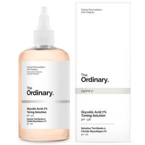 The Ordinary Glycolic Acid 7% Toning Solution 240ml Gentle Exfoliation Restores Radiance Acne And Pimple Dark Spot Marks Remover