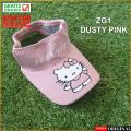 Topi Anak Perempuan Kekinian Baseball Cap Terbaru sport Hello kitty Pink Mini Sekolah Hellokitty ZG. 