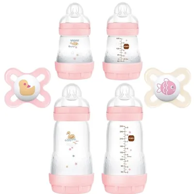 MAM Feed & Soothe Bottle & Pacifier Gift Set Unisex 0+ Months