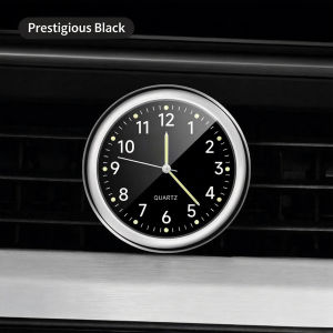 【In Stock 】Car Clocks Luminous Car Quartz Watches Car Decorative Clocks Jam kereta 车载时钟