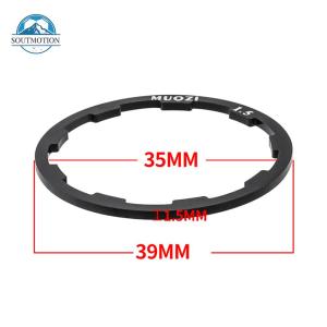 【New Arrival】 MTB and Road Bike Hub Gasket Washers Durable Aluminum Spacers for Bike Wheel Maintenance and Replacement Parts