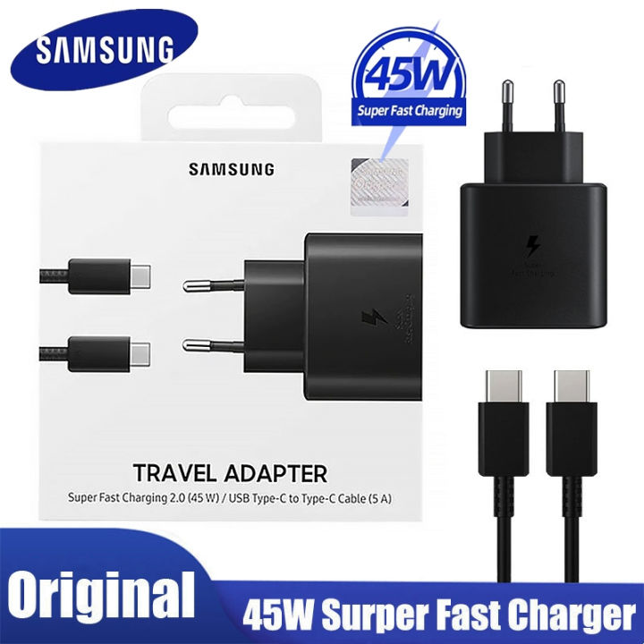 [VOUCHER 8%]CHÍNH HÃNG (Zin Theo Máy 100%) Bộ Sạc Nhanh 45W Samsung ...